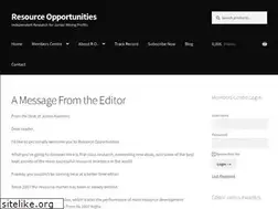 Sites similar to resourceopportunities.com