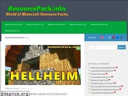 Sites similar to resourcepack.info