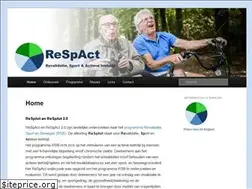 Sites similar to respact.nl