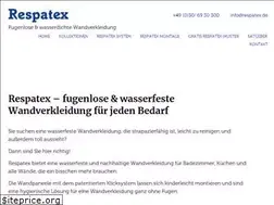 Sites similar to respatex.de
