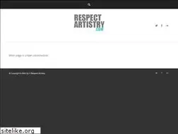Sites similar to respectartistry.com