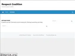 Sites similar to respectcoalition.org