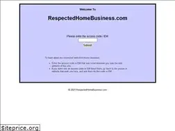 Sites similar to respectedhomebusiness.com