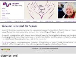 Sites similar to respectforseniors.org