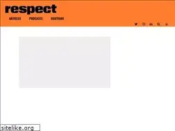 Sites similar to respectmag.com