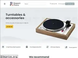 Sites similar to respectphono.de