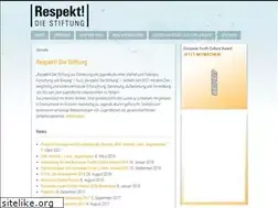 Sites similar to respekt-stiftung.de