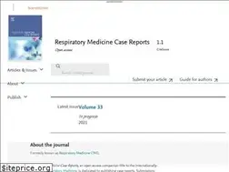 Sites similar to respiratorycasereports.com