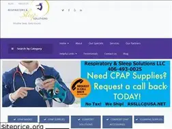 Sites similar to respiratorysleepsolutions.com