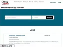 Sites similar to respiratorytherapyjobs.com