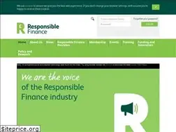 Sites similar to responsiblefinance.org.uk