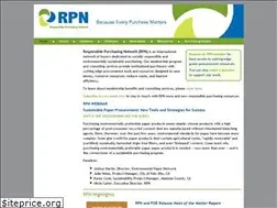 Sites similar to responsiblepurchasing.org