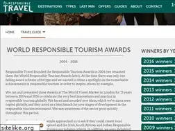 Sites similar to responsibletourismawards.com