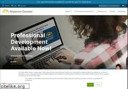 Sites similar to responsiveclassroom.org