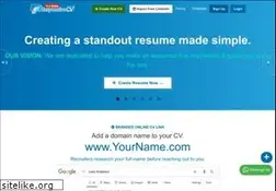 Sites similar to responsivecv.com