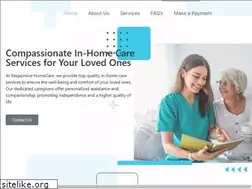 Sites similar to responsivehomecare.com