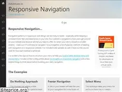 Sites similar to responsivenavigation.net