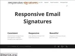 Sites similar to responsivesignatures.com