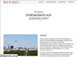 Sites similar to respublicaverlag.com