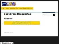 Sites similar to respuestasdecodycross.com