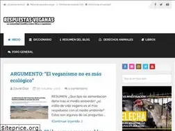 Sites similar to respuestasveganas.org