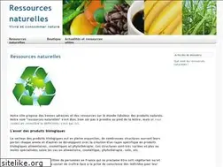 Sites similar to ressources-naturelles.fr