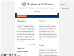 Sites similar to ressourceschretiennes.com