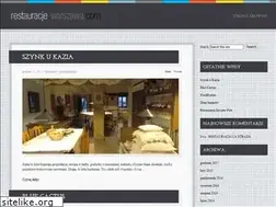 Sites similar to restauracje-warszawa.com