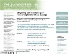 Sites similar to restauranglokaler.se