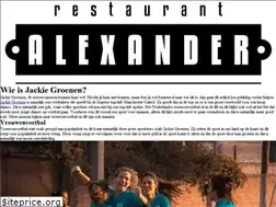 Sites similar to restaurant-alexander.nl