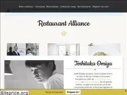 Sites similar to restaurant-alliance.fr