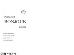 Sites similar to restaurant-bonjour.com
