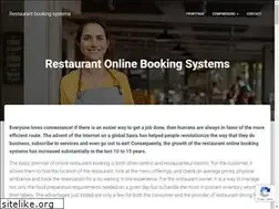 Sites similar to restaurant-booking-systems.com