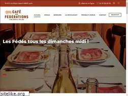 Sites similar to restaurant-cafedesfederations-lyon.fr