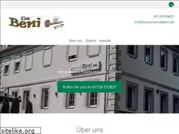 Sites similar to restaurant-dabeni.de