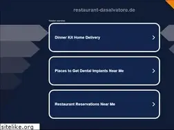 Sites similar to restaurant-dasalvatore.de