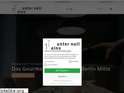 Sites similar to restaurant-einsunternull.de