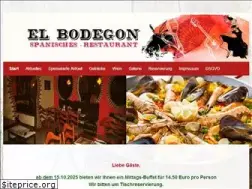 Sites similar to restaurant-el-bodegon.de