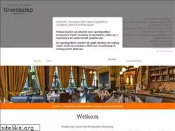 Sites similar to restaurant-groeskamp.nl