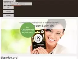 Sites similar to restaurant-gutscheine.de