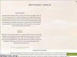 Sites similar to restaurant-haerlin.de