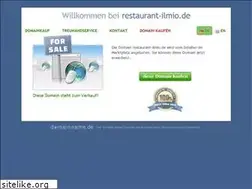 Sites similar to restaurant-ilmio.de