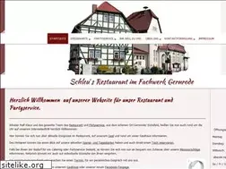 Sites similar to restaurant-im-fachwerk.de