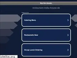 Sites similar to restaurant-india-house.de