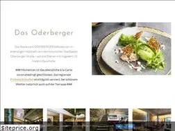 Sites similar to restaurant-oderberger.berlin