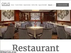 Sites similar to restaurant-opus.at