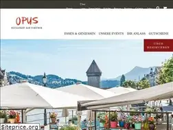 Sites similar to restaurant-opus.ch