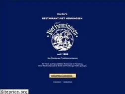 Sites similar to restaurant-piet-henningsen.de