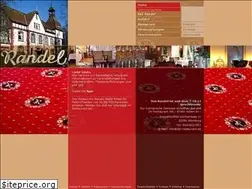 Sites similar to restaurant-randel.de