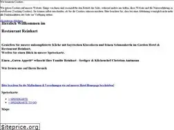 Sites similar to restaurant-reinhart.de